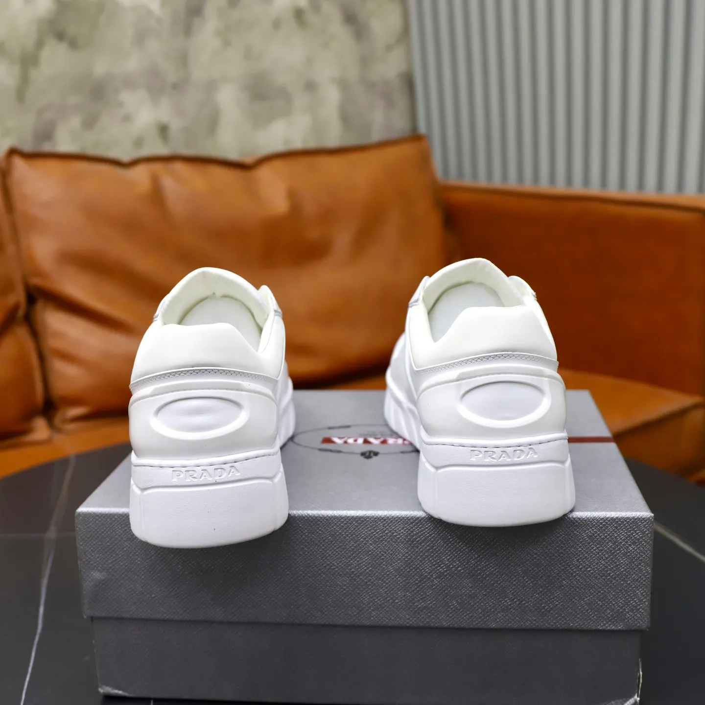 Ex-factory price 560💰[PRADA] Men's shoes are popular in the counter, official website synchronization, 1 high-quality shipment ✔️Original cowhide + cowhide lining, 1🆚1 replica, original sole, 38-45 (45 customized, non-refundable)